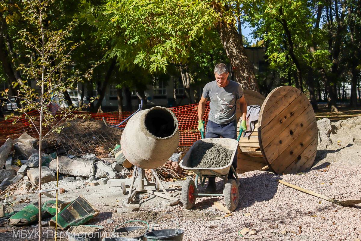 Строительство первой в Крыму научной площадки для детей началось в Детском парке