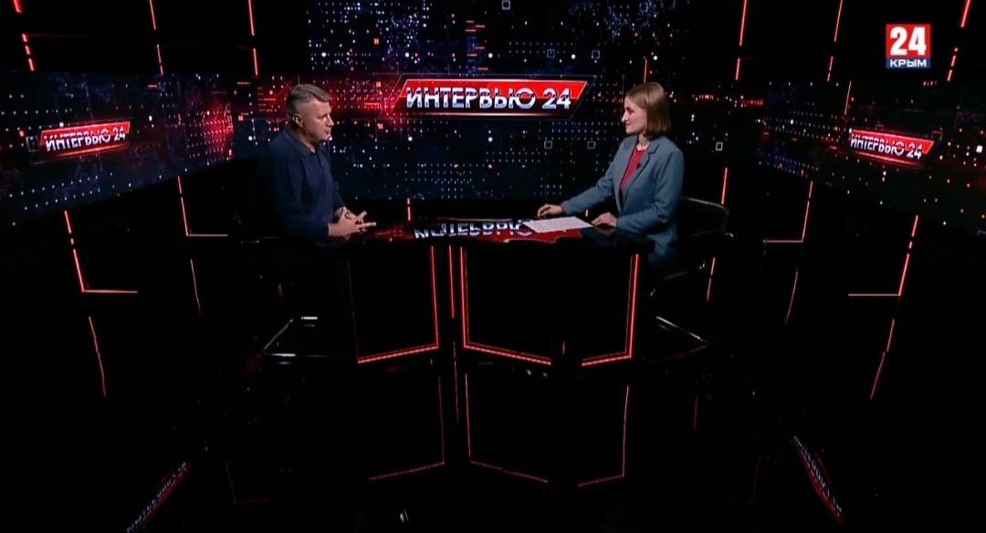 Директор  «Парков столицы» Роман Филипенко стал гостем программы «Интервью 24» 