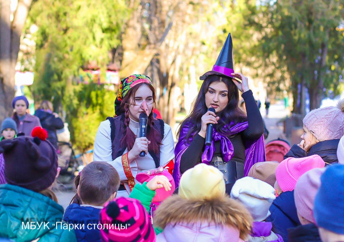 В Детском парке стартовали новогодние мероприятия для детей 