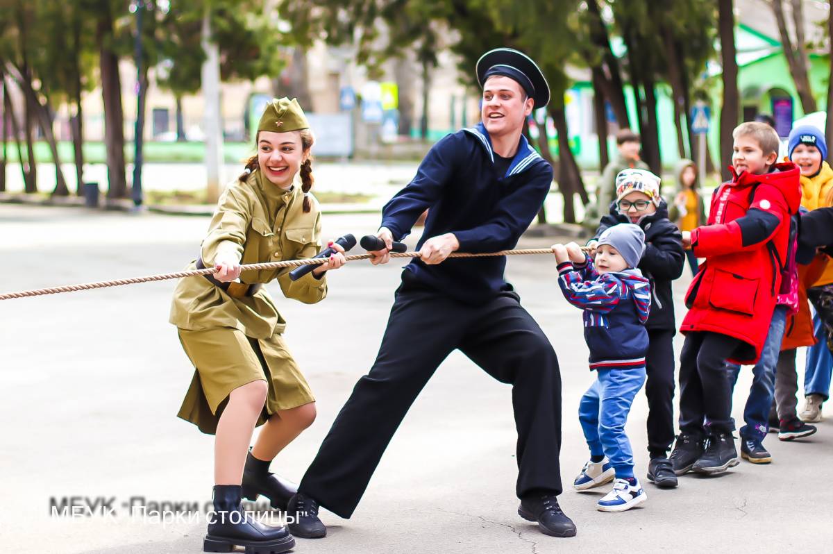 В Детском парке отпраздновали День защитника Отечества